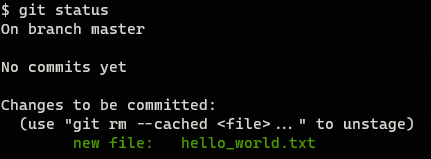 Git untracked file